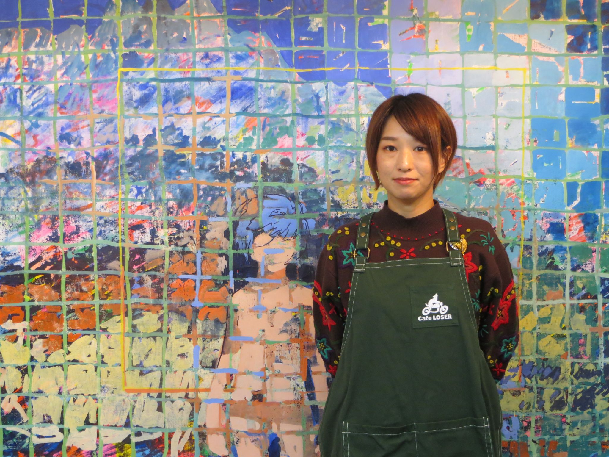 大槻香奈　「渡る日」　アクリル画 キャラクターアート 美術の店長 大槻香奈 – Cafe LOSER｜カフェ・ルーザー
